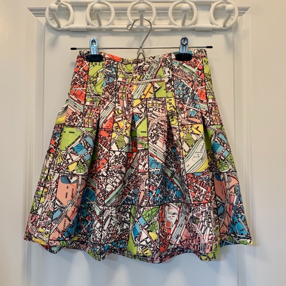 Anthropologie Dresses & Skirts - Anthropologie Maeve Carte Neoprene Skirt